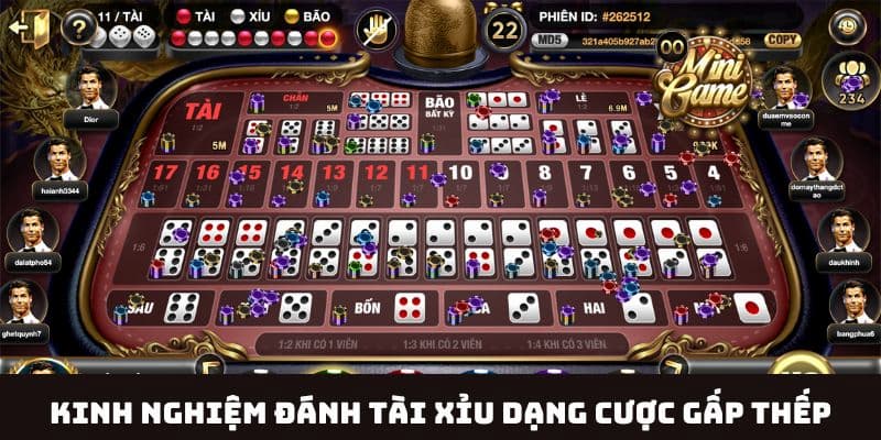 Mẹo gấp thếp giúp người chơi gỡ gạc vốn nhanh trong game tài xỉu